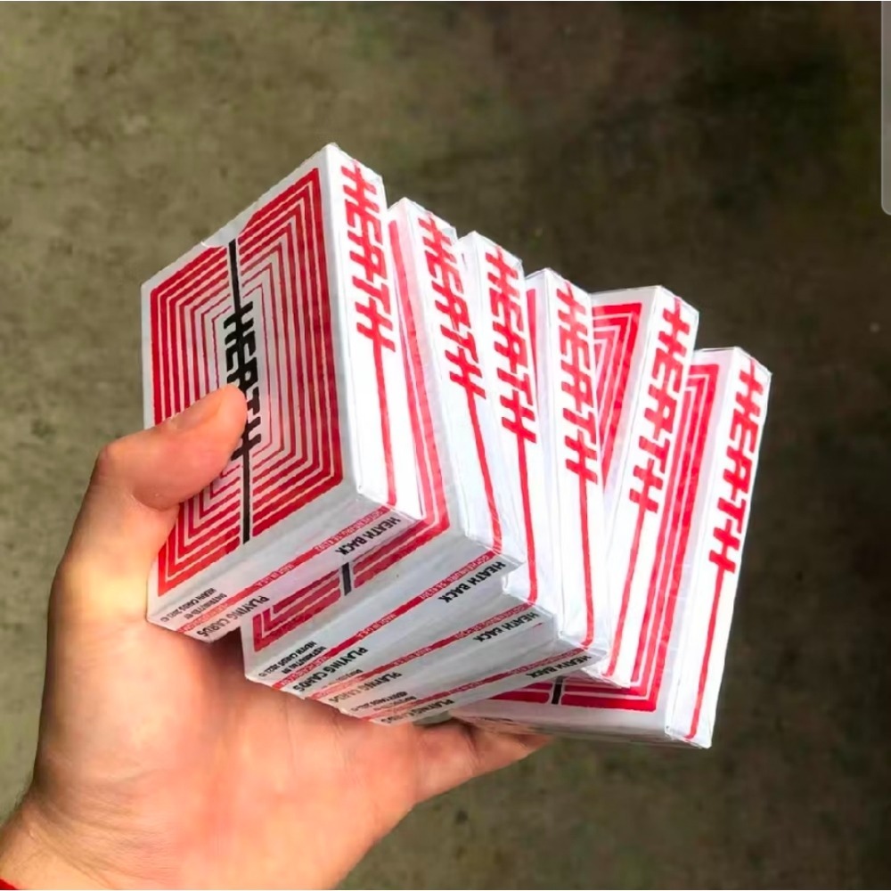 【千葉撲克】現貨 Heath back v1撲克牌 王中王 花切撲克牌 練習牌 收藏牌 魔術道具 紅 Uspcc-細節圖3