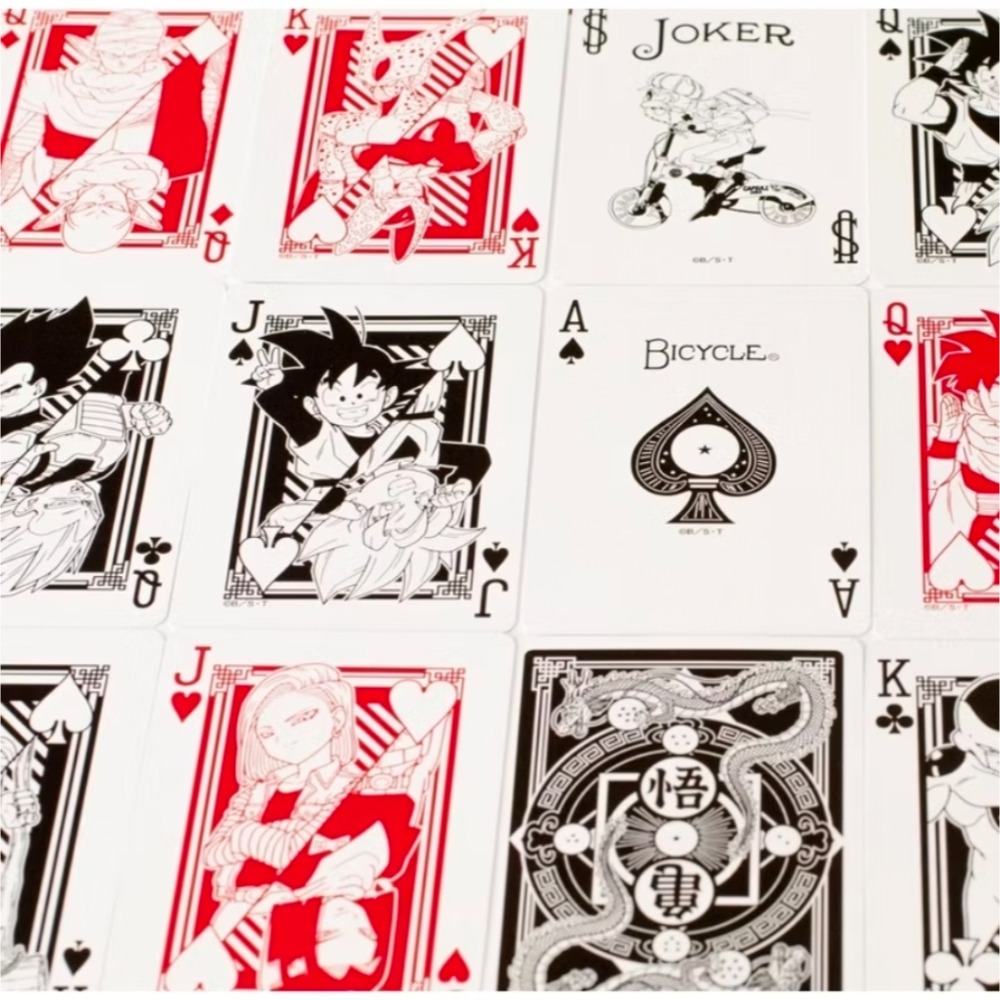 【千葉撲克】現貨 Bicycle x 七龍珠 正版 dragon ball z 動漫 動畫 週邊 收藏牌 魔術 花切專用-細節圖5