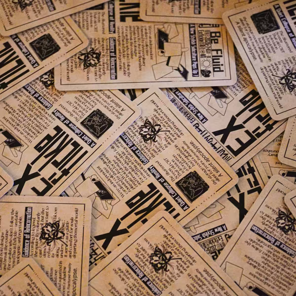 【千葉撲克】現貨 newspaper 撲克牌 報紙 Exfickle 出品 復古 收藏牌 魔術 花切專用牌 單車牌-細節圖2