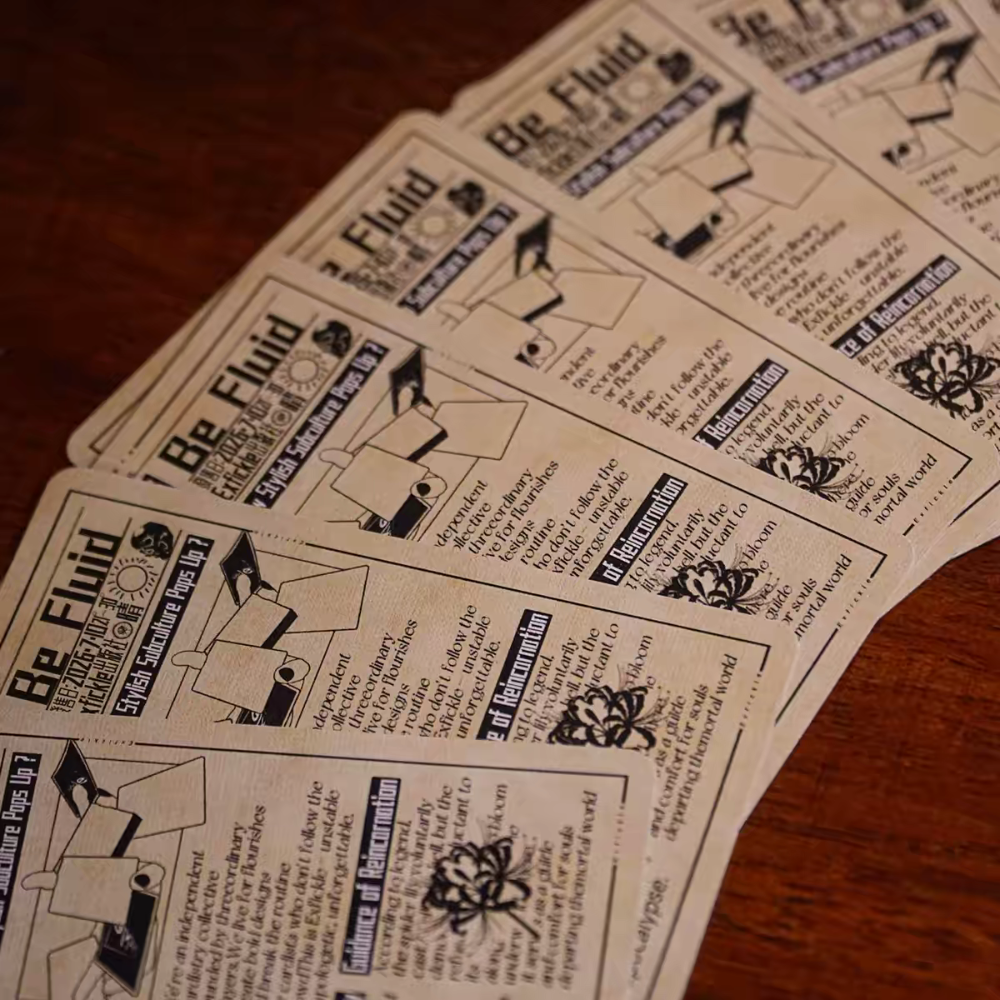 【千葉撲克】現貨 newspaper 撲克牌 報紙 Exfickle 出品 復古 收藏牌 魔術 花切專用牌 單車牌-細節圖3