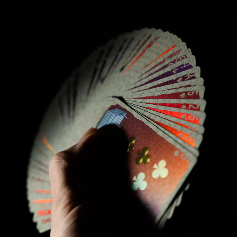 【千葉撲克】現貨 高雅人士企鵝│雙面鐳射燙金工藝 收藏撲克牌 收藏牌 魔術 花切專用牌 單車牌 禮物 紙牌 表情包-細節圖8