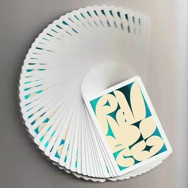 【千葉撲克】現貨 Dealersgrip 藍色 holo error│DG撲克牌 藍色大腸 收藏牌 魔術 花切專用牌-細節圖2