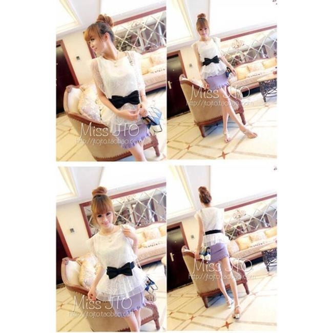 韓國流行裝飾腰封 寬皮帶 韓版蕾絲蝴蝶結彈力皮帶 連身裙鬆緊腰封 腰帶女 寬版腰封 女生皮帶 洋裝腰封編織裙帶 彈性腰帶-細節圖8