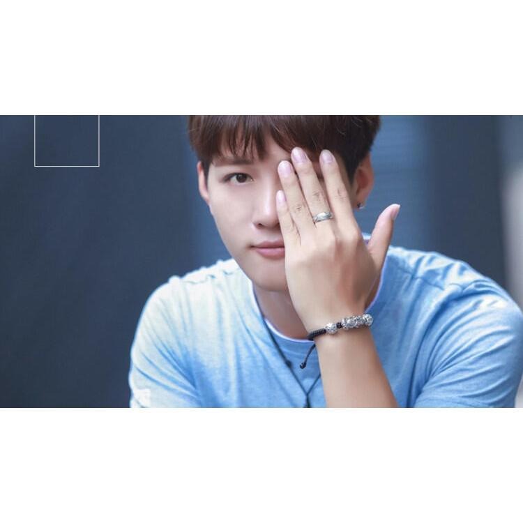 戒指男 龍戒指 霸氣男士戒指 開口戒指 可調式戒指 時尚潮流男生飾品 招財戒指 龍紋戒指 銀色戒指 個性戒指 活動戒圍-細節圖6