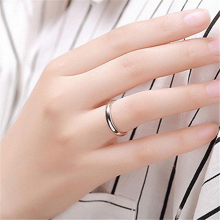 光面戒指 銀戒指 情侶戒指 男女對戒 素面戒指 可調式戒指 開口戒指 銀飾 活口戒指 亮面戒指 尾戒 情人閨蜜戒指 飾品-細節圖5