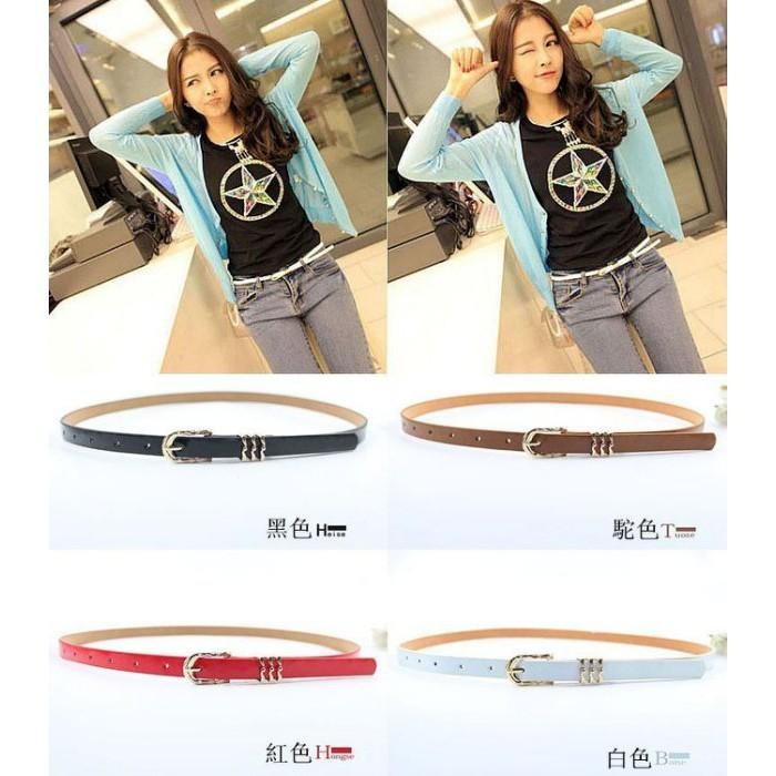 韓系女裝配飾腰帶 漂亮美女腰帶 好看百搭裝飾皮帶 韓風潮流網拍新品折扣 糖果色甜美風腰帶 日韓服飾流行配件 網紅拍照搭配-細節圖2