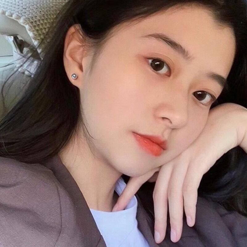 925純銀耳環 圓珠耳釘防過敏耳針 手工豆豆耳棒 光面圓珠耳環 養耳洞防閉合 銀飾品養耳針 小圓球耳釘 銀珠銀針純銀飾品-細節圖5