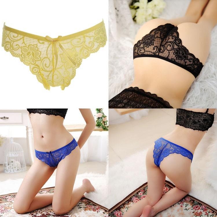 日系緹花刺繡蕾絲性感內褲 無痕三角褲 女內褲 中低腰內褲 情趣丁字褲 蕾絲內褲 美臀 誘惑 內褲女生 透明內褲 網紗內褲-細節圖9