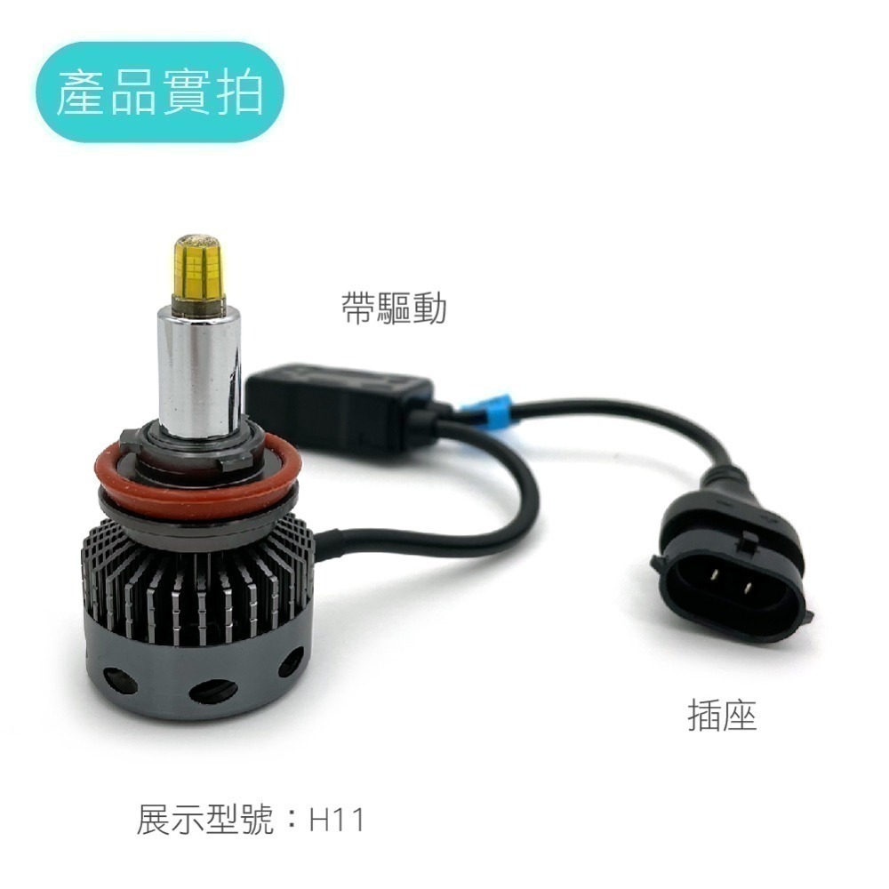 SLO【360度LED大燈】白光 黃光 魚眼專用  H1 H7 H11 9006 9012 D系列可用-細節圖7