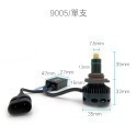SLO【360度LED大燈】白光 黃光 魚眼專用  H1 H7 H11 9006 9012 D系列可用-規格圖7