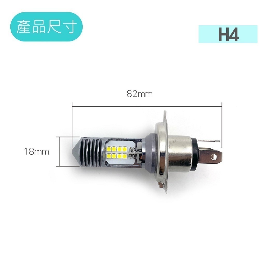 【老車救星 LED大燈3.0】老車救星 H4 H6 LED小皿 小盤 大燈 交流電 化油車 適用 迪爵 豪邁 Dio-細節圖7