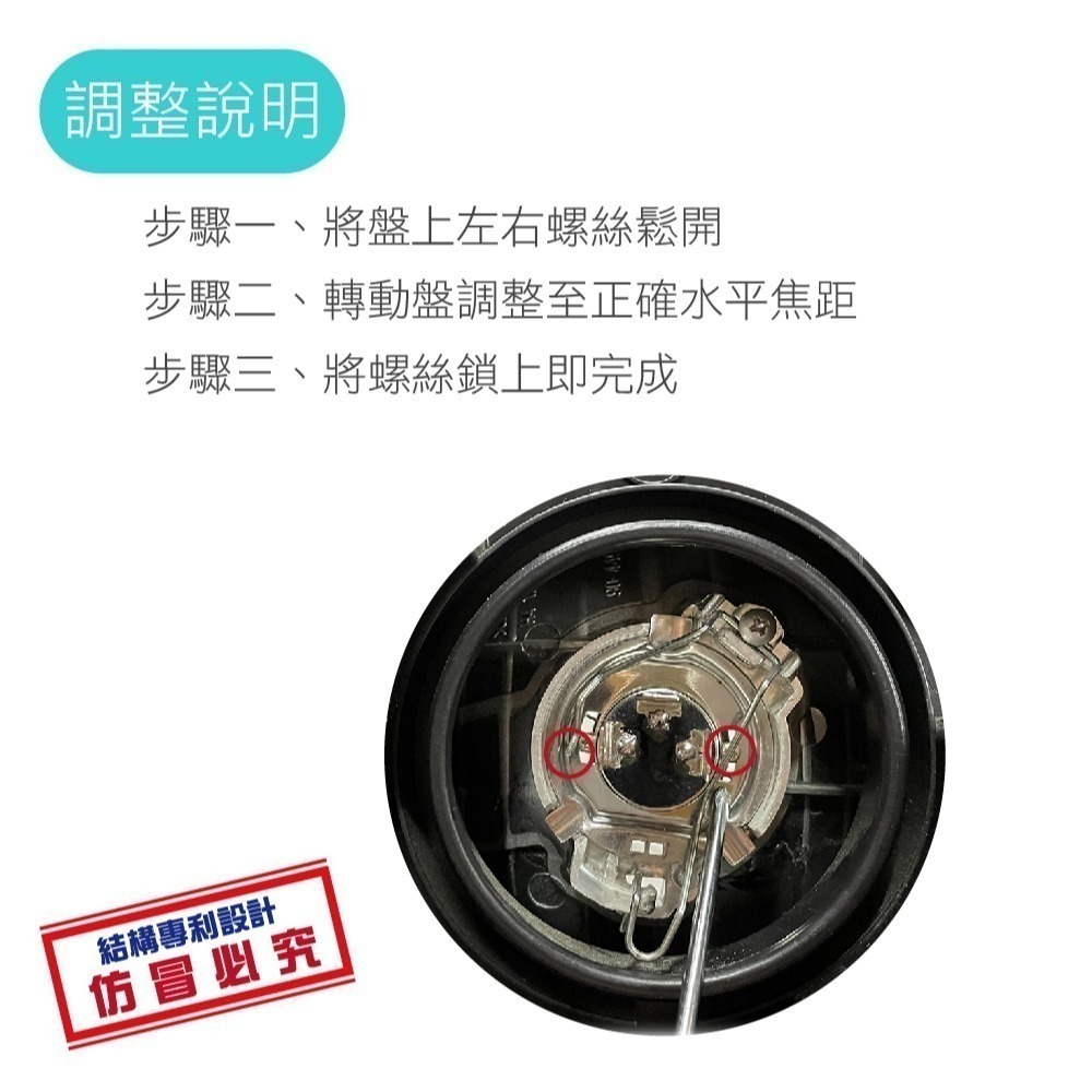 SLO【K9 LED魚眼大燈】現貨 遠近同亮 M2 小魚眼 魚眼 H4機車大燈 直上 LED大燈 LED小魚眼-細節圖7