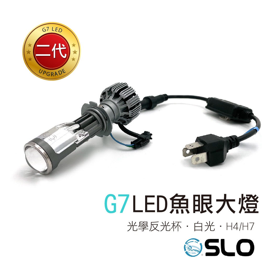 SLO 【G7 LED魚眼大燈】 小魚眼 魚眼 LED大燈 Force、勁戰、SMAX、GP、RS NEO、雷霆S 適用