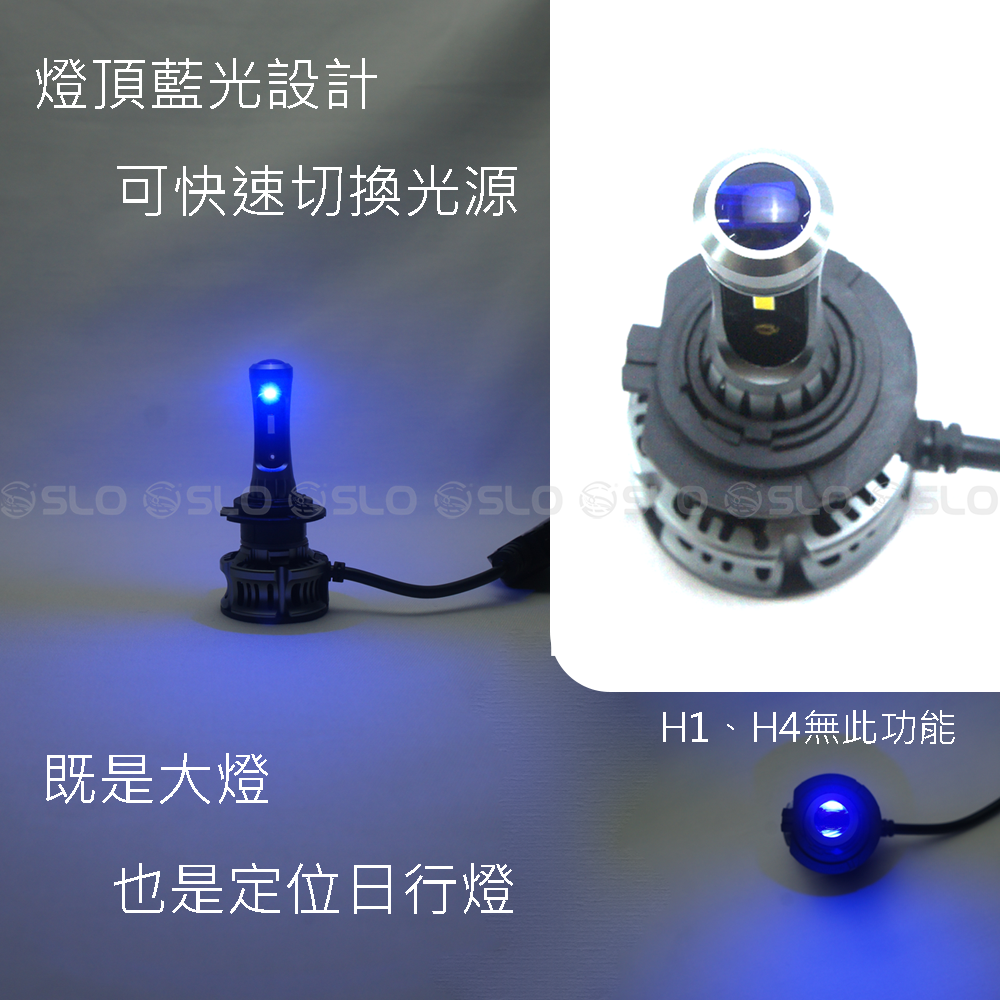 SLO【XT7 LED大燈】超極光 日行燈 LED 機車大燈 汽車大燈 H1 H4 H7 9005 9006 9012-細節圖5