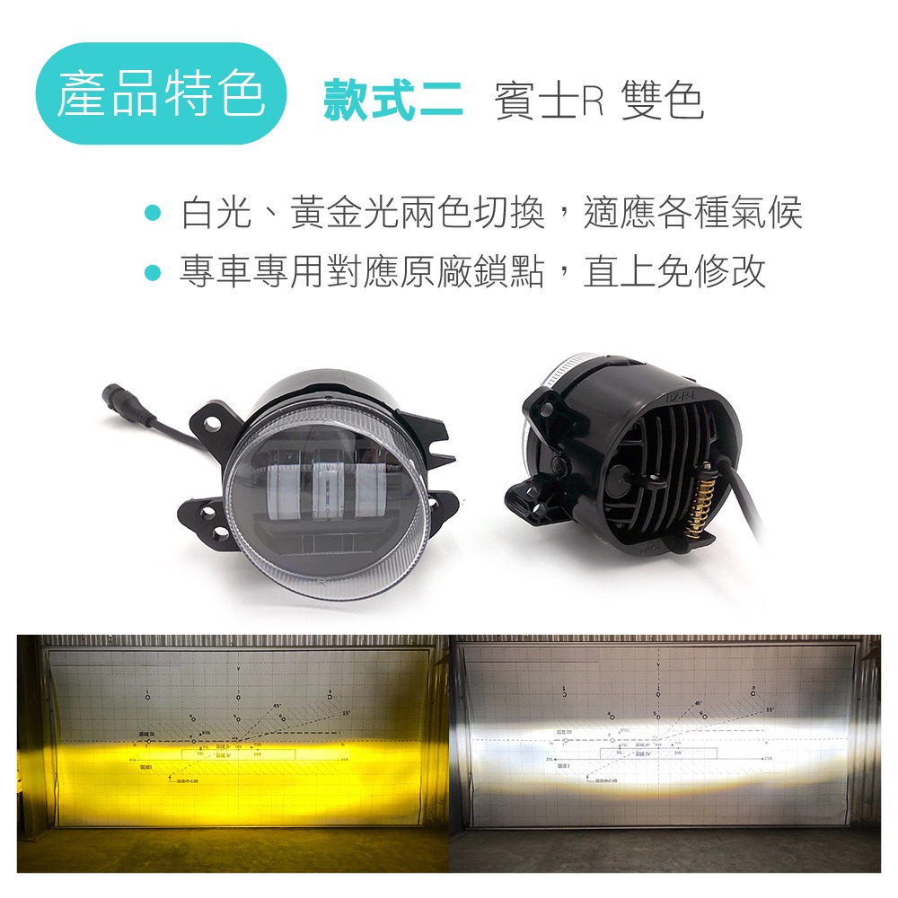 SLO【賓士 原廠型霧燈】LED魚眼霧燈 霧燈 Benz 原廠霧燈 適用 GLK 斯麥特 W169 W245 W251-細節圖6