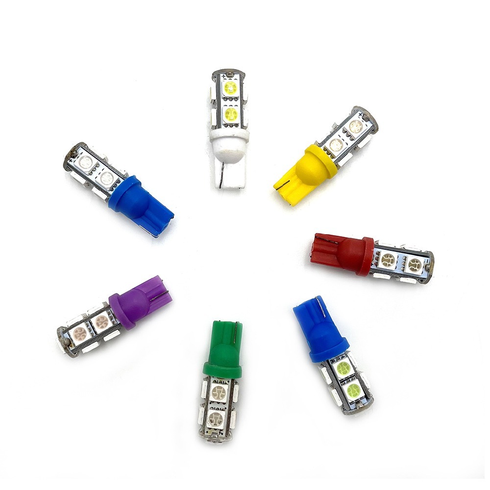 SLO【T10 5050 9晶 LED小燈】LED小燈 機車小燈 小燈 定位燈 牌照燈 車門燈 倒車燈 LED小燈-細節圖2