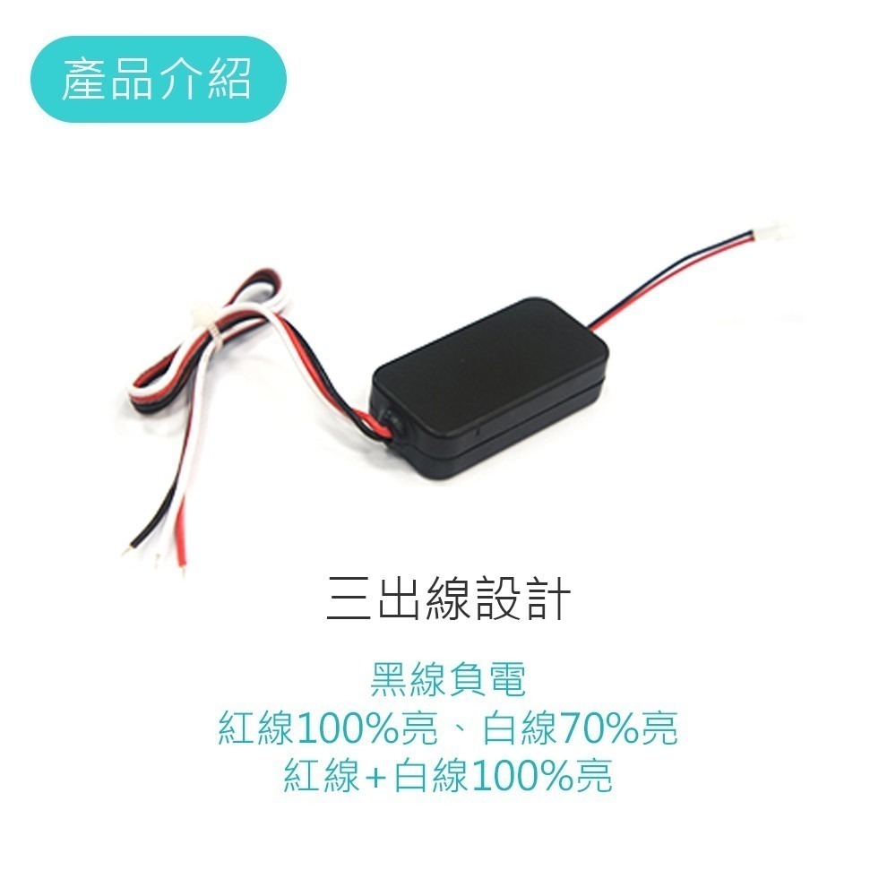 【LED 第三代 星鑽圓形反光片】45mm、55mm 微燻黑殼 圓形 機車 反光片 反光板 方向燈  日行燈-細節圖6