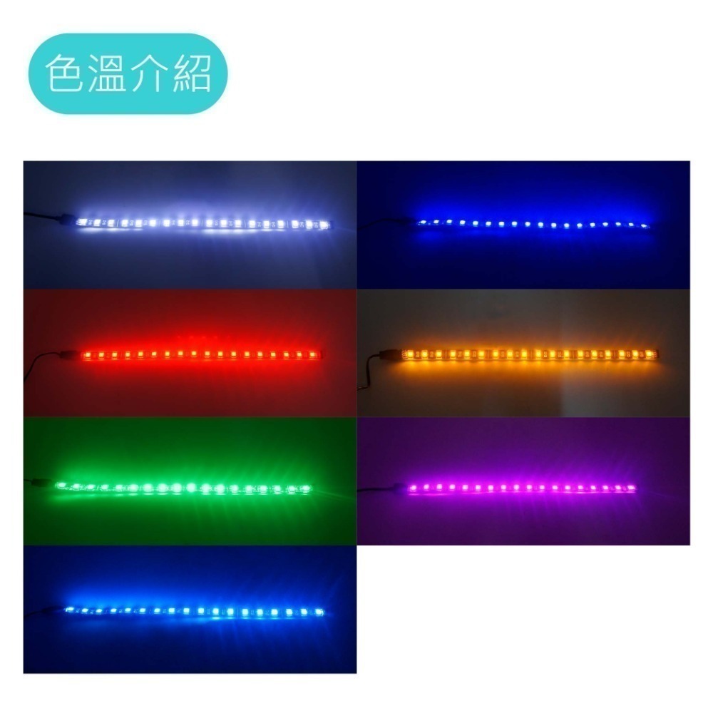 【LED 5050 3528 3014燈條】12晶/15晶/18晶/72晶 LED燈條 警示燈 造景燈光 水族照明-細節圖5