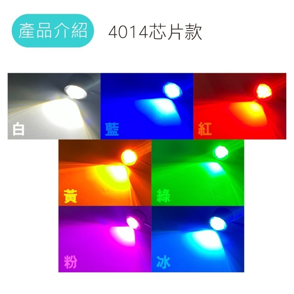 SLO【LED 貼片式 鷹眼】日行燈 室內燈 照地燈 牌照燈 後行李廂燈 車內燈 貼片鷹眼 透鏡 COB光源 4014芯-細節圖6