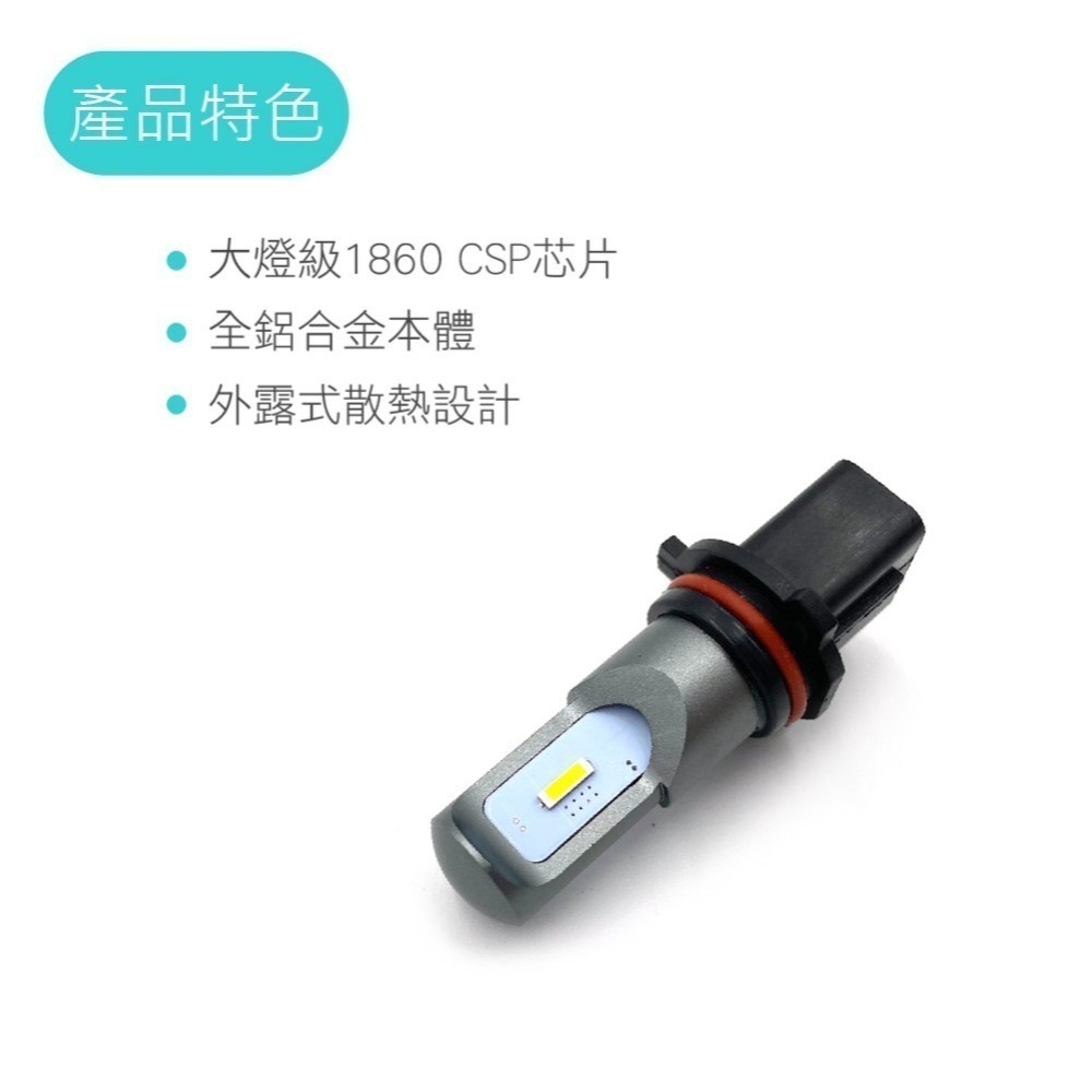 SLO【P13W 1860 CSP LED日行燈】日行燈 P13W LED 晝行燈 LED日行燈 P13W日行燈-細節圖2