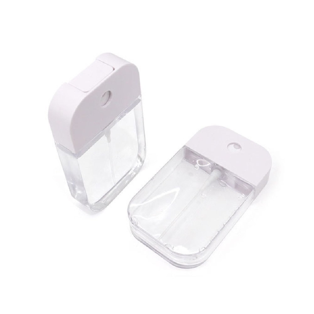 【卡片式 噴霧瓶】50ML 贈送漏斗 噴霧瓶 分裝瓶 噴瓶 分裝罐 液體分裝 酒精噴瓶 保濕噴霧 酒精噴霧瓶 攜帶式噴瓶-細節圖2