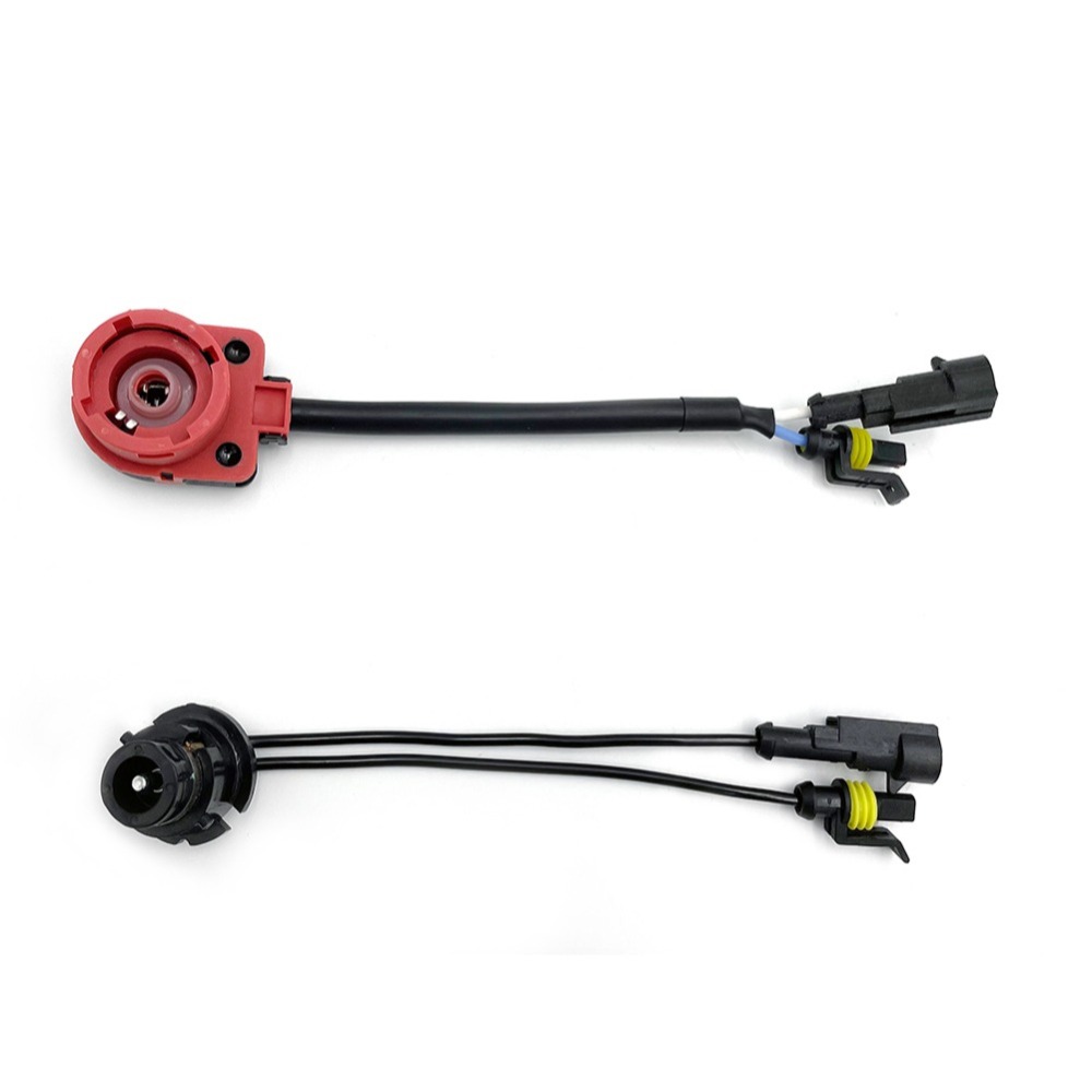SLO【D2 AMP轉接線】大紅頭 D2轉接線 D2S D2R D2C D4S D4R 轉接頭 HID氙氣燈 轉接座-細節圖2