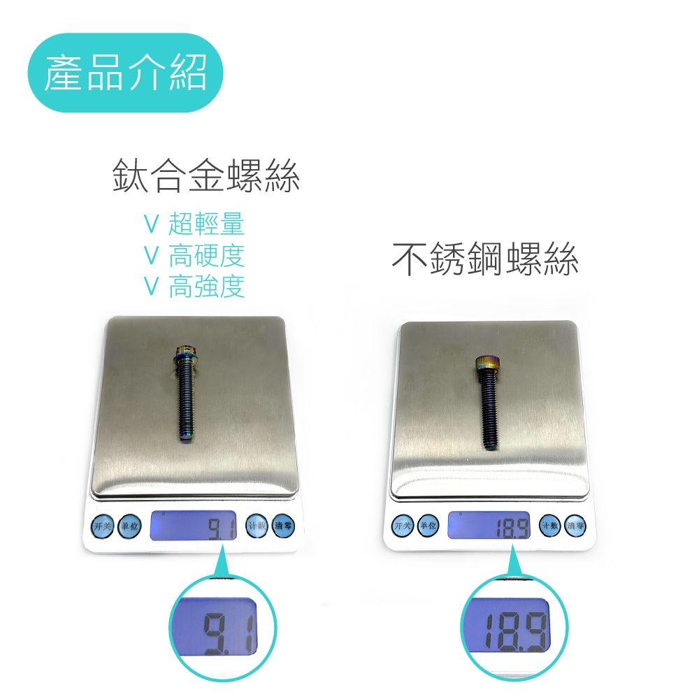 〔工具/材料/零件〕 Brembo卡鉗螺絲套組 鈦合金螺絲-細節圖3