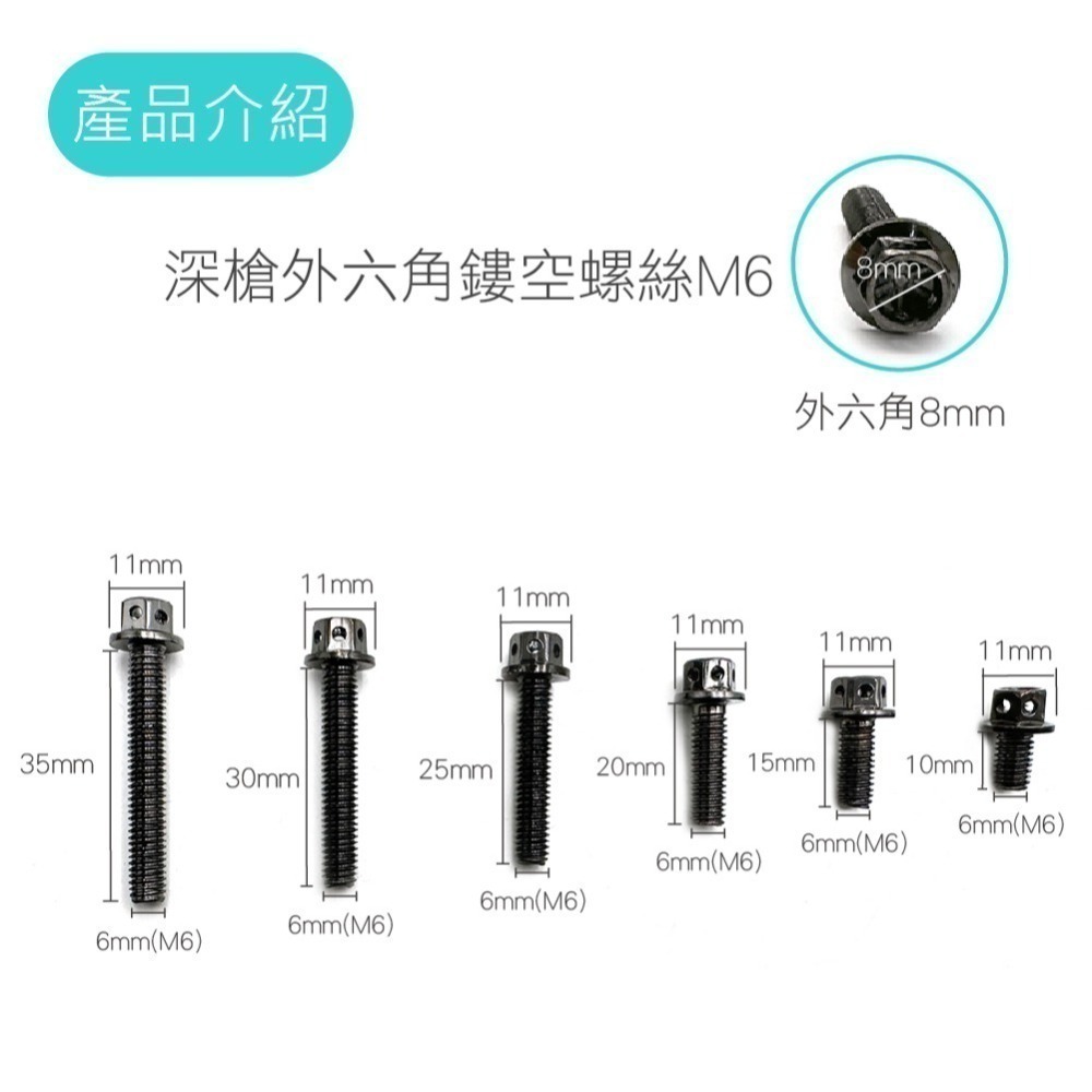 【不鏽鋼螺絲】炫彩螺絲 內六角 外六角 M5 M6 M8 圓頭螺絲 星型 防盜螺絲 鍍鈦 燒鈦 螺絲-細節圖6
