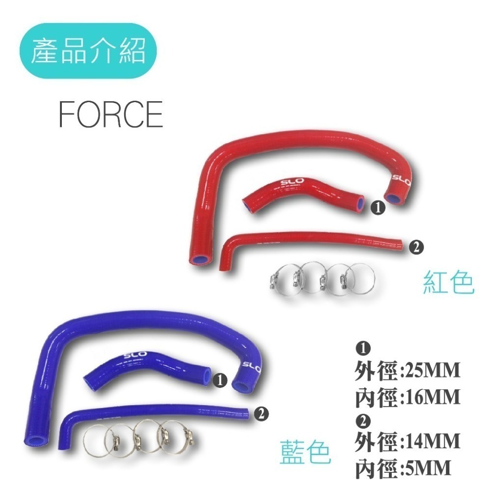 【防爆矽膠水管】強化水管 防爆水管 改裝 矽膠強化水管 適用於SMAX、FORCE、DRG、彪虎、六代戰 KRV-細節圖3