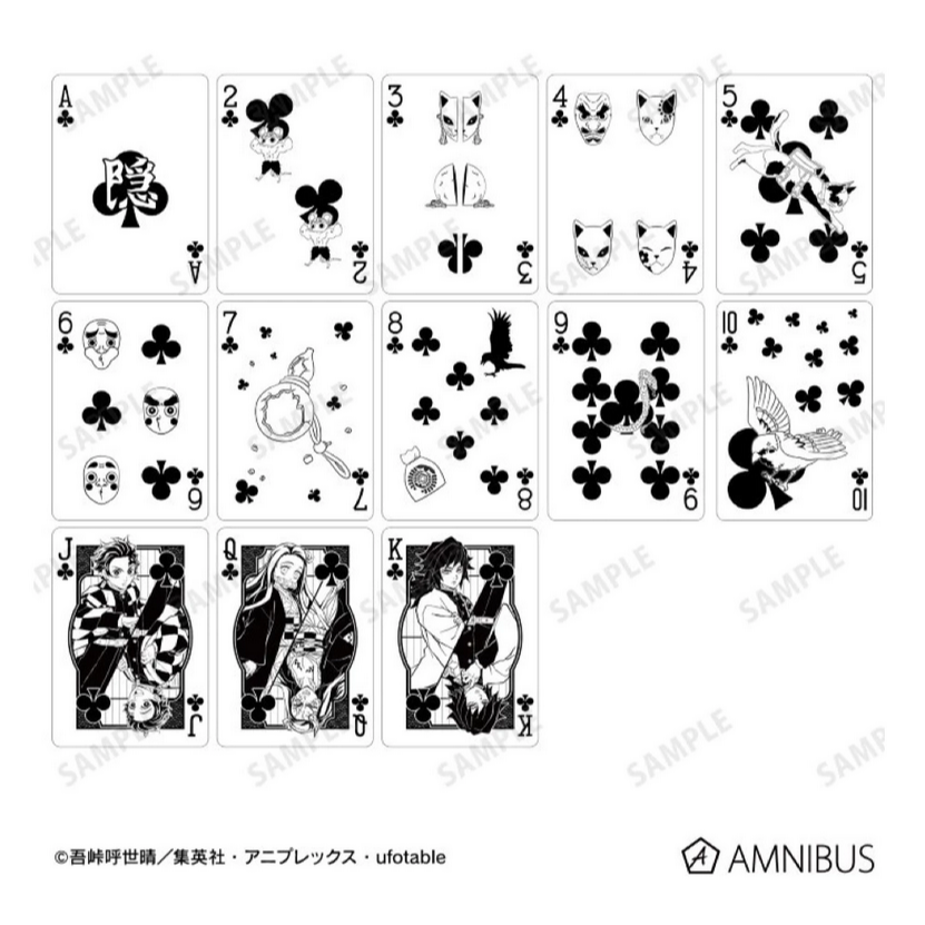 BICYCLE x 鬼滅之刃 撲克牌 善逸 炭治郎 禰豆子 胡蝶忍 時透無一郎 猗窩座  鬼滅撲克牌 無限城-細節圖6