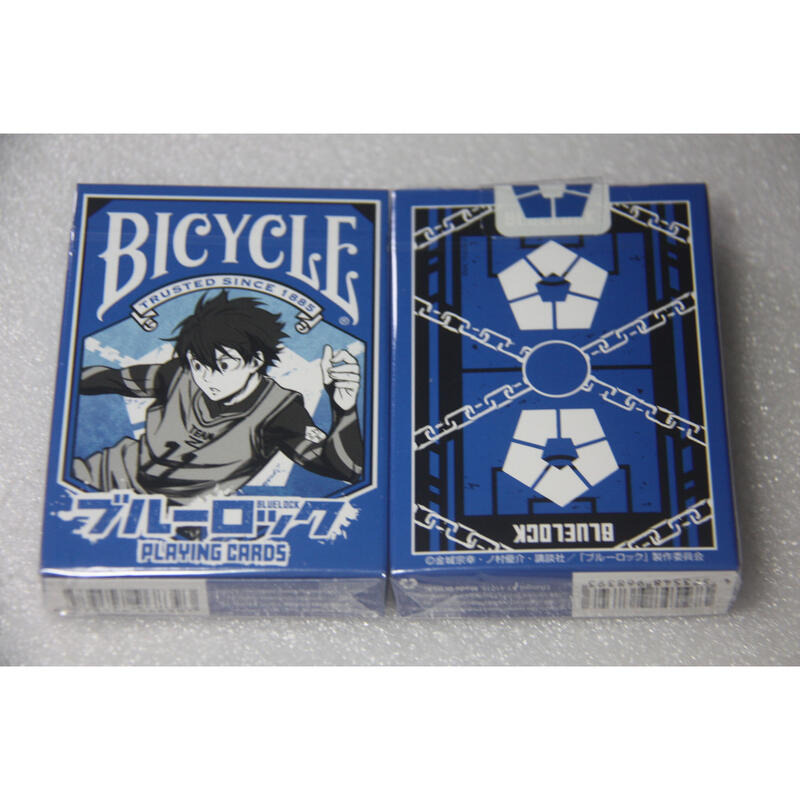 BICYCLE 藍色監獄 BLUE LOCK ブルーロック 撲克牌 潔世一 蜂樂迴 國神鍊介 凪誠士郎 美國製 日本限定-細節圖3