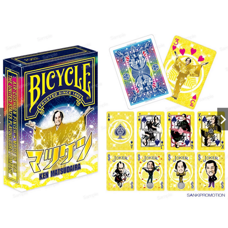 BICYCLE x 松平健 撲克牌 暴れん坊将軍 暴坊将軍 松健森巴 松健堂-細節圖4