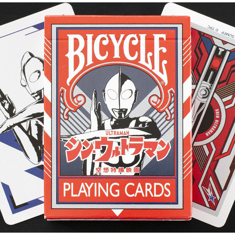 BICYCLE x 新超人力霸王 ULTRAMAN 空想特撮映画 シン・ウルトラマン 鹹蛋超人 奧特曼 撲克牌-細節圖2