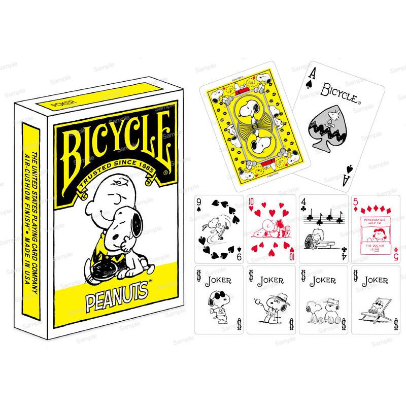 BICYCLE x SNOOPY Peanuts 史奴比 撲克牌 非星宇航空 日本限定 史努比-細節圖3