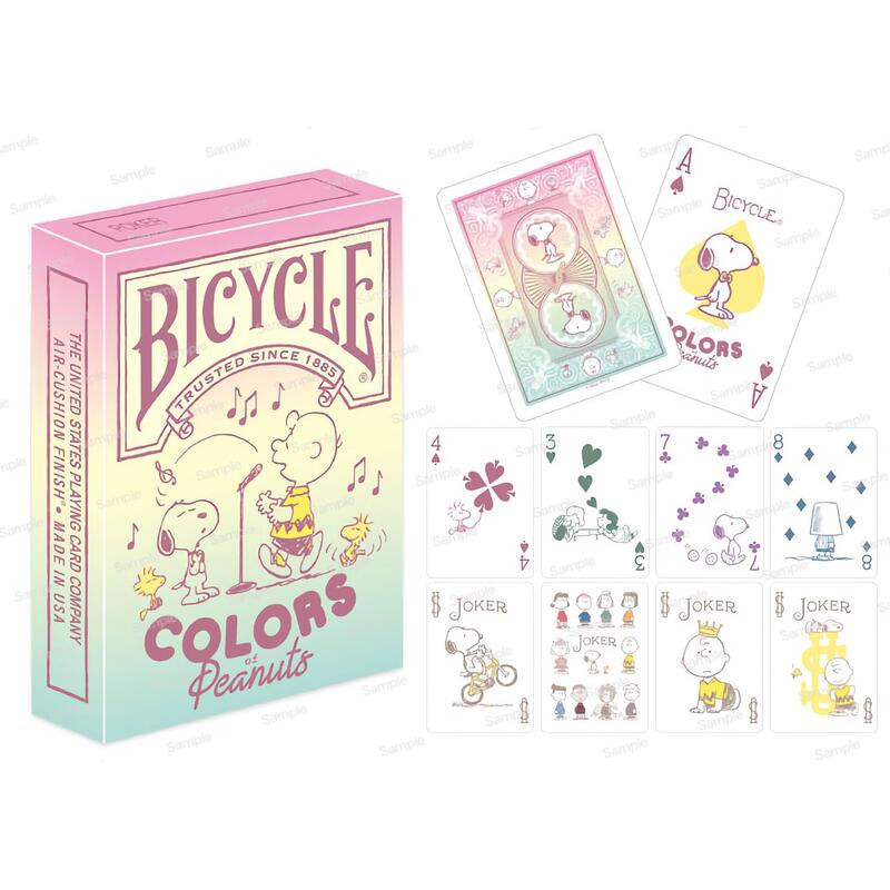 BICYCLE x SNOOPY COLORS of Peanuts 史奴比 撲克牌 非星宇航空 日本限定 史努比-細節圖2