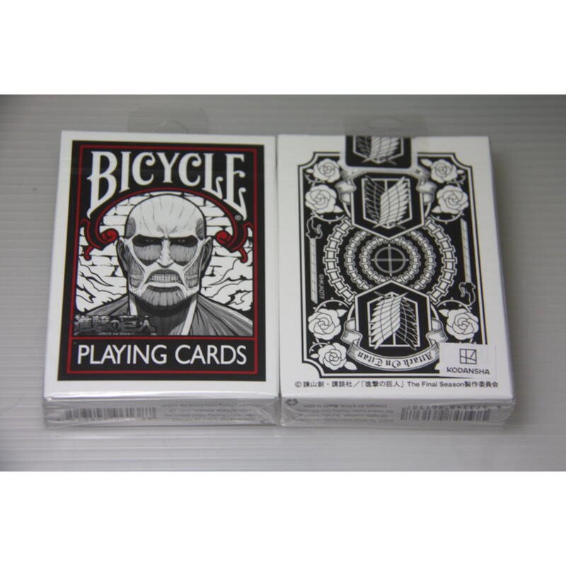 BICYCLE x 進擊的巨人 Attack on Titan 進撃の巨人 撲克牌-細節圖3