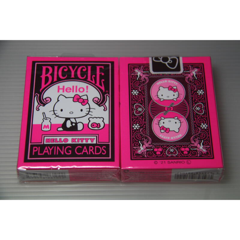 BICYCLE x Hello Kitty 日本限定 凱蒂貓聯名撲克 撲克牌-細節圖2