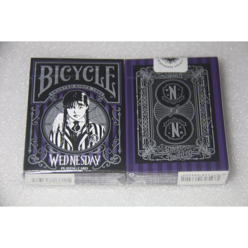 BICYCLE x Wednesday 撲克牌 星期三 亞當斯一家 阿達一族 小手-細節圖4
