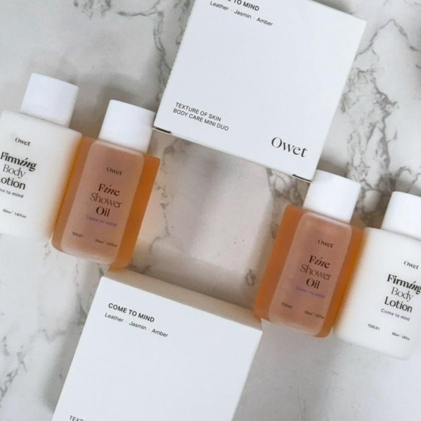 🍎現貨🍎｜濟州島 五星級飯店專用 ｜Owet 飯店療癒香氛沐浴身體組 Fine經典沐浴油 50ml 獨家再贈送 Fir-細節圖2