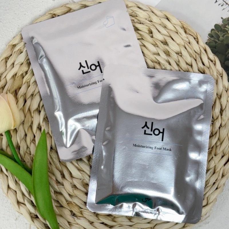 🍎現貨🍎🇰🇷韓國製造XIN O煥膚去角質 尿囊素保濕嫩足膜 14ml/雙-細節圖4