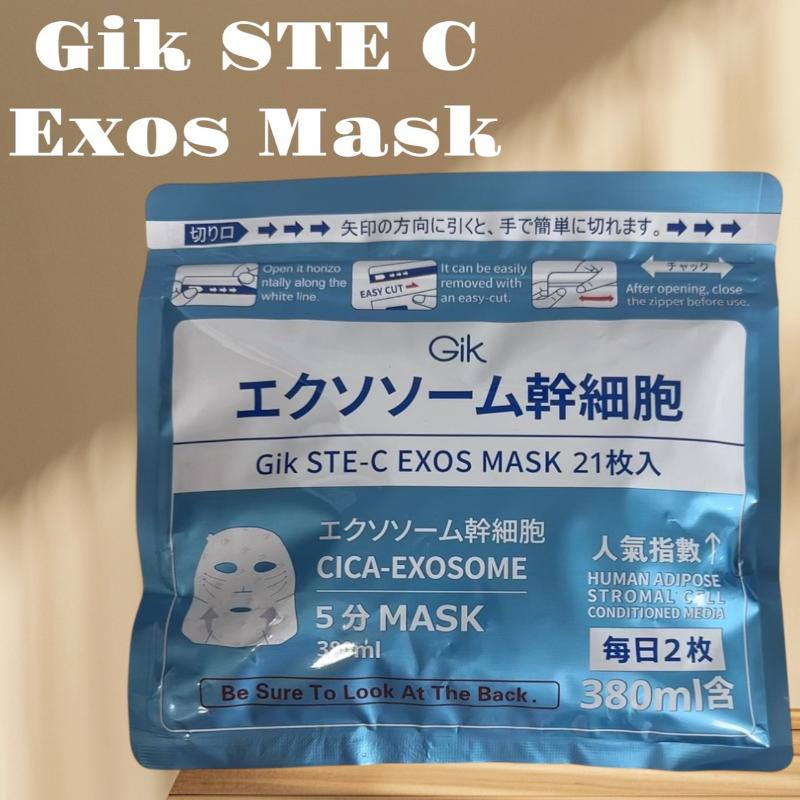 🍎現貨🍎【2025熱銷新品】 韓國 GIK 幹細胞X積雪草 強效修護補水面膜 21枚入-細節圖6