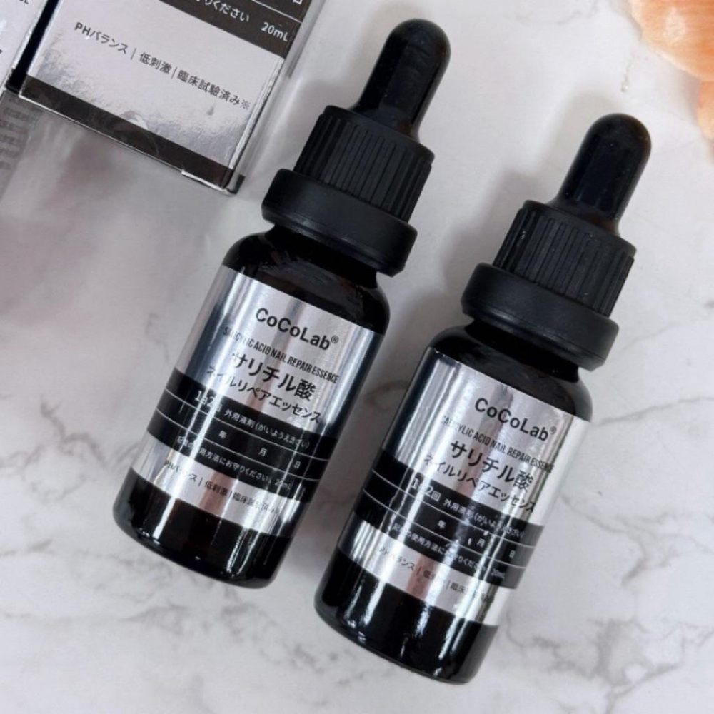 🍎現貨🍎 🇯🇵日本藥局專賣 サリチル酸 ｜灰甲救星｜酵母甲面強化修護液20ml-細節圖2