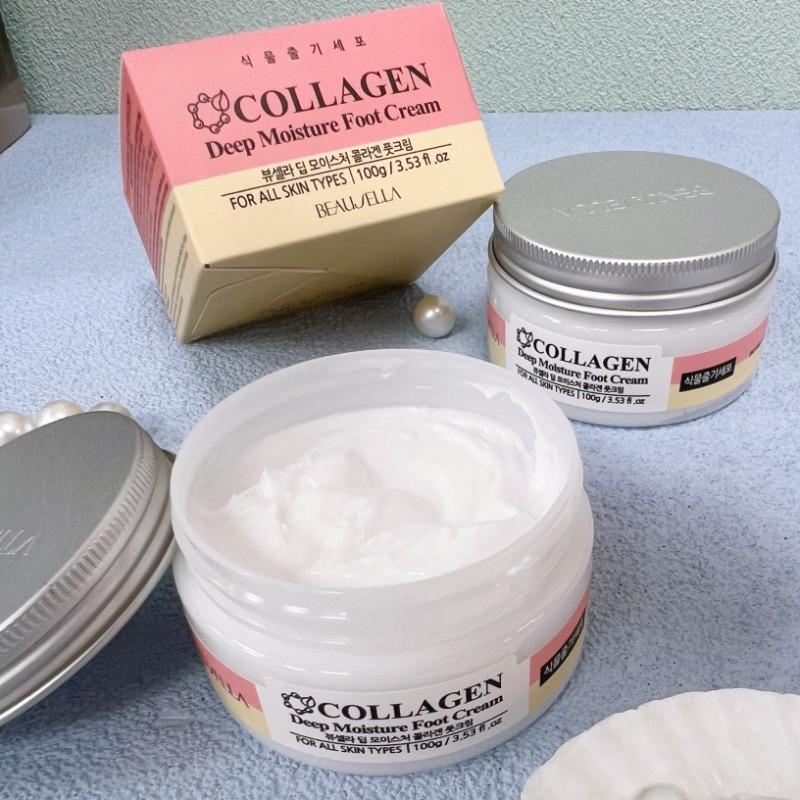 🍎現貨🍎🇰🇷韓國藥局專賣  膠原蛋白COLLAGEN 保濕護足霜 100g/罐（1罐）-細節圖2