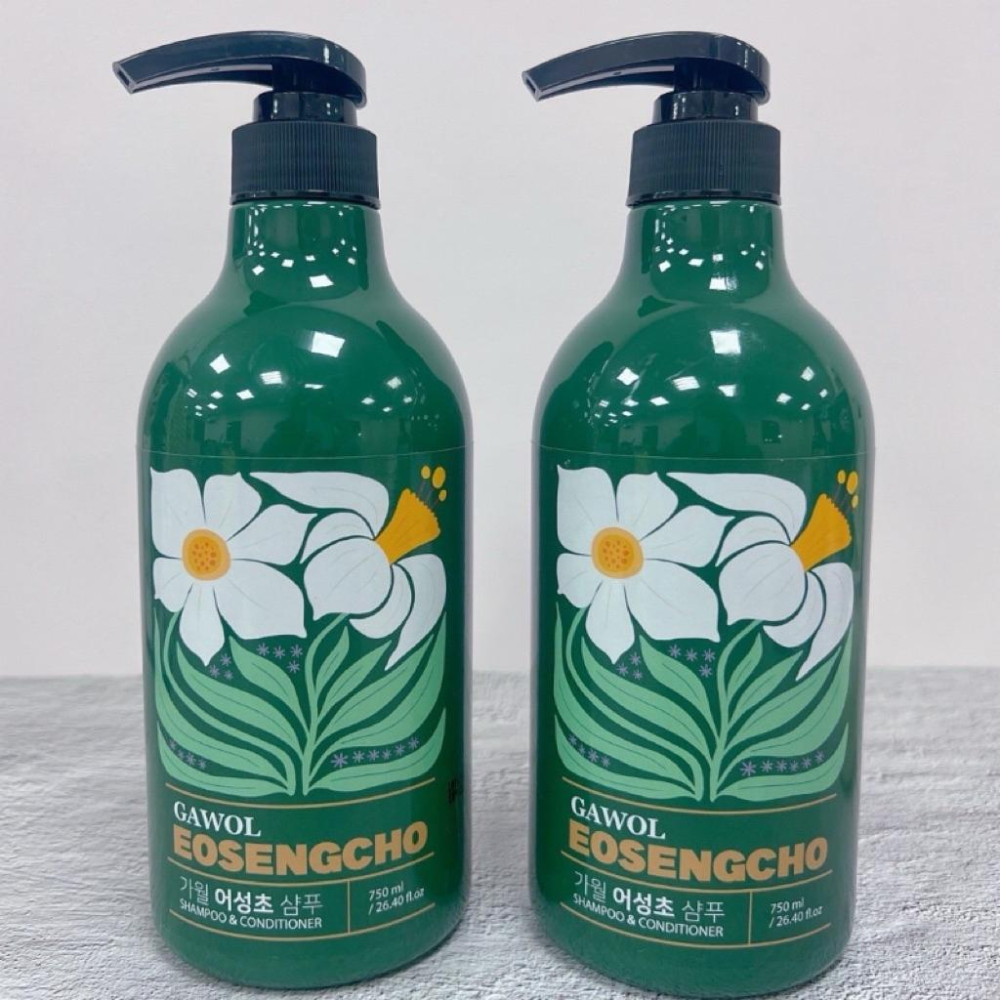 🍎現貨🍎 🇰🇷韓國製造 GAWOL 魚腥草洗髮精750ml-細節圖3