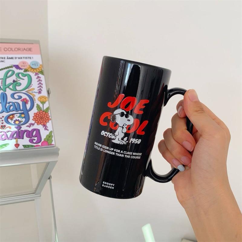 🍎現貨🍎 《史努比花園》韓國濟州島限定版！SNOOPY卡通彩色陶瓷馬克杯 ☕️☕️-細節圖6