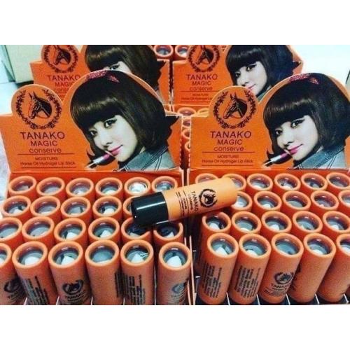 🍎現貨🍎超夯~泰國TANAKO馬油變色護唇膏/盧薈潤唇膏(1入)-細節圖2
