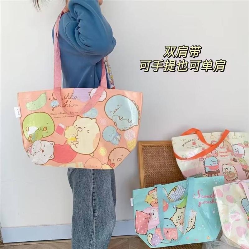 🍎現貨🍎 角落生物系列大容量編織袋購物袋（一組2入）-細節圖4