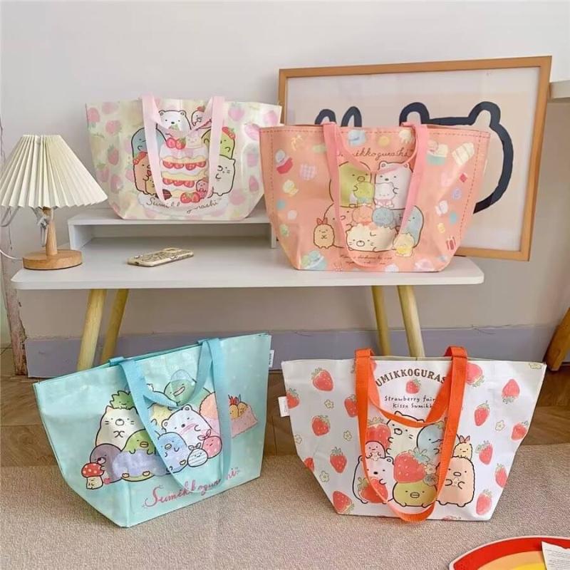 🍎現貨🍎 角落生物系列大容量編織袋購物袋（一組2入）-細節圖8