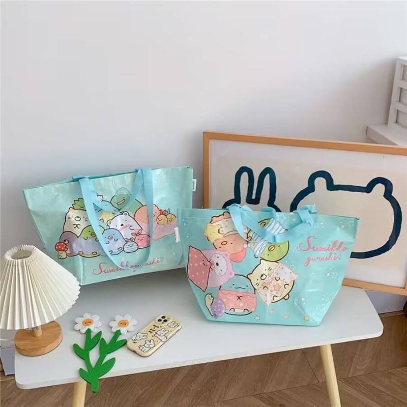 🍎現貨🍎 角落生物系列大容量編織袋購物袋（一組2入）-細節圖9