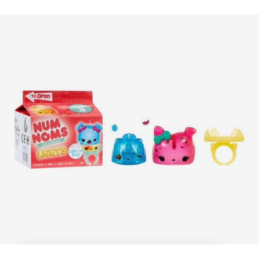 (八怪 現貨) NUM NOMS 香琅寶寶 S3變色系列 發光系列 公仔（盒損）-細節圖2